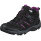 Botas Merrell Outmost Mid Vent GTX W Negro / Fucsia