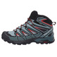 Botas Salomon X Ultra 3 Mid GTX cinza / preto / vermelho