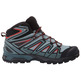 Botas Salomon X Ultra 3 Mid GTX cinza / preto / vermelho