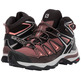 Botas Salomon X Ultra 3 Mid GTX W marrom / rosa