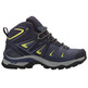 Botas Salomon X Ultra 3 Mid GTX W Roxo / Amarelo