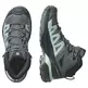 Botas Salomon X Ultra 360 Mid GTX W Cinza/Azul-Marinho