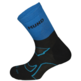 Meia técnica Mund Plogging preta/azul