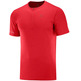 Salomon Agile HZ SS Tee Camiseta vermelha