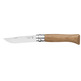 Faca de carvalho em aço inoxidável Opinel n.8