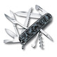 Canivete de bolso Victorinox Huntsman para 15 ferramentas, camuflagem cinza