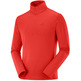 Pulôver Salomon Outrack Half Zip Rojo