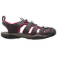 Sandalia Keen Clearwater CNX Couro Gris / Fucsia