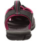 Sandalia Keen Clearwater CNX Couro Gris / Fucsia