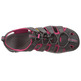 Sandalia Keen Clearwater CNX Couro Gris / Fucsia