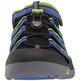 Keen Newport H2 todas as sandálias preto / azul / verde