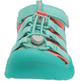 Sandal Keen Newport H2 todo turquesa / coral
