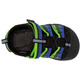 Sandalia Keen Newport H2 Jovem Negro / Azul / Verde