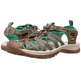 Keen Whisper W Sandal Marrom / Verde