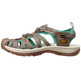 Keen Whisper W Sandal Marrom / Verde