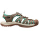 Keen Whisper W Sandal Marrom / Verde