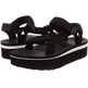 Sandalia Teva Flatform Universal W Mesh Print Negro