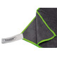 Toalha de microfibra TravelSafe Terry 135x70 cinza Verde-Gris