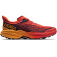 Sapato Hoka Speedgoat 5 largo vermelho/laranja