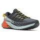 Sapato Merrell Agility Peak 4 preto/cinza/amarelo