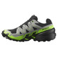 Tênis de corrida Salomon Speedcross 6 GTX cinza/preto/verde