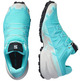 Tênis de corrida Salomon Speedcross 6 W azul-celeste