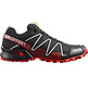 Sapato Salomon Spikecross 3 CS Preto / Vermelho