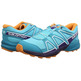 Sapatos Salomon Speedcross J Turquesa / Roxo / Laranja