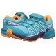 Sapatos Salomon Speedcross Kid Turquesa / Roxo / Laranja