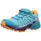 Sapatos Salomon Speedcross Kid Turquesa / Roxo / Laranja