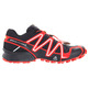 Sapatos Salomon Spikecross 3 CS Preto / Vermelho / Branco