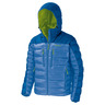 A Jaqueta Trangoworld Awel FT 6G0 Ã© uma peÃ§a de roupa quente de inverno desenhada para nos proteger do frio de forma eficiente com peso e volume reduzidos. Cores: interior verde limÃ£o e azul claro. 