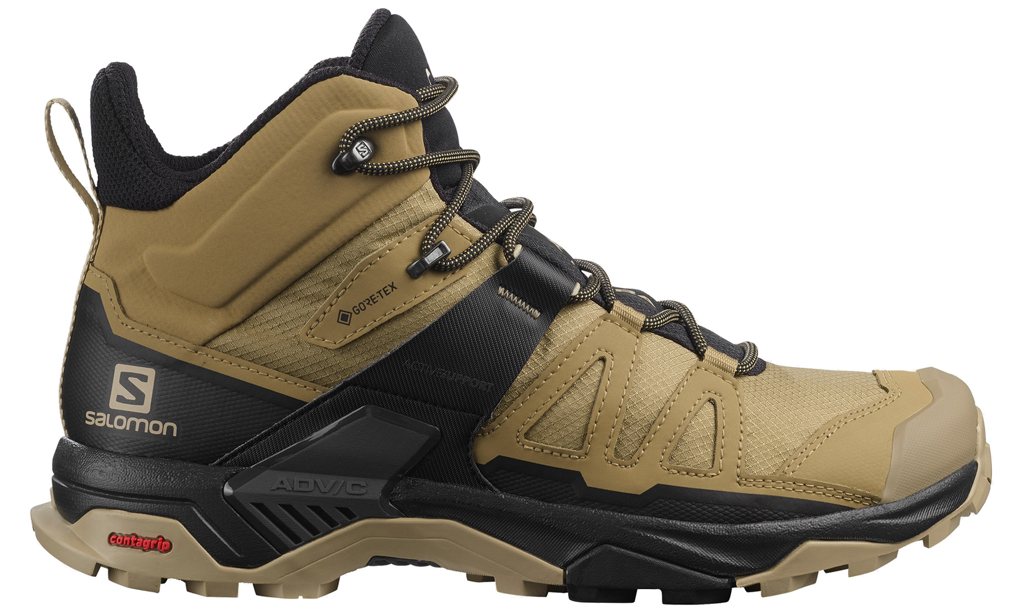 Botas Salomon X Ultra 4 Mid GTX Ocre